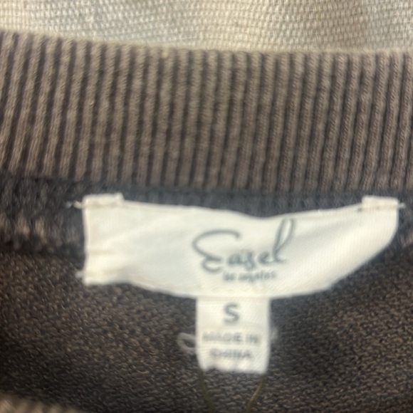 NWT Mocha USA Patchwork Crewneck - Easel - Picture 4 of 5